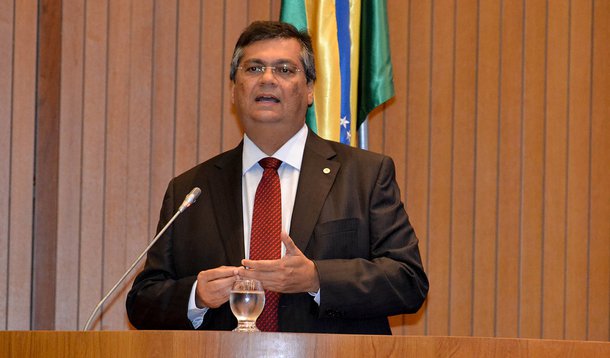 Governador Flávio Dino participou da sessão solene da abertura dos trabalhos do Poder Legislativo do Maranhão. Foto: Divulgação