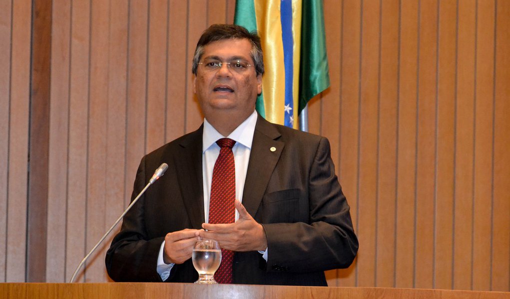 Governador Flávio Dino participou da sessão solene da abertura dos trabalhos do Poder Legislativo do Maranhão. Foto: Divulgação