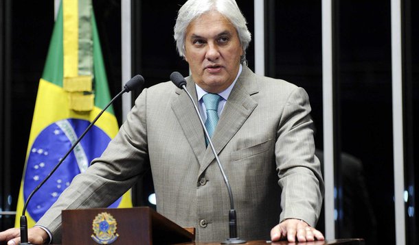 Senador Delcídio do Amaral (PT-MS) afirma que o Brasil não corre nenhum risco de racionamento de energia elétrica Foto: Pedro França/Agência Senado