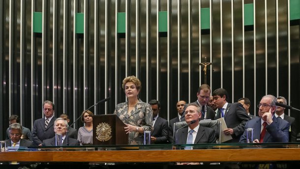 Brasília - DF, 02/02/2016. Presidenta Dilma Rousseff durante Sessão solene destinada a inaugurar a 2ª Sessão Legislativa Ordinária da 55ª Legislatura do Congresso Nacional. Foto: Roberto Stuckert Filho/PR