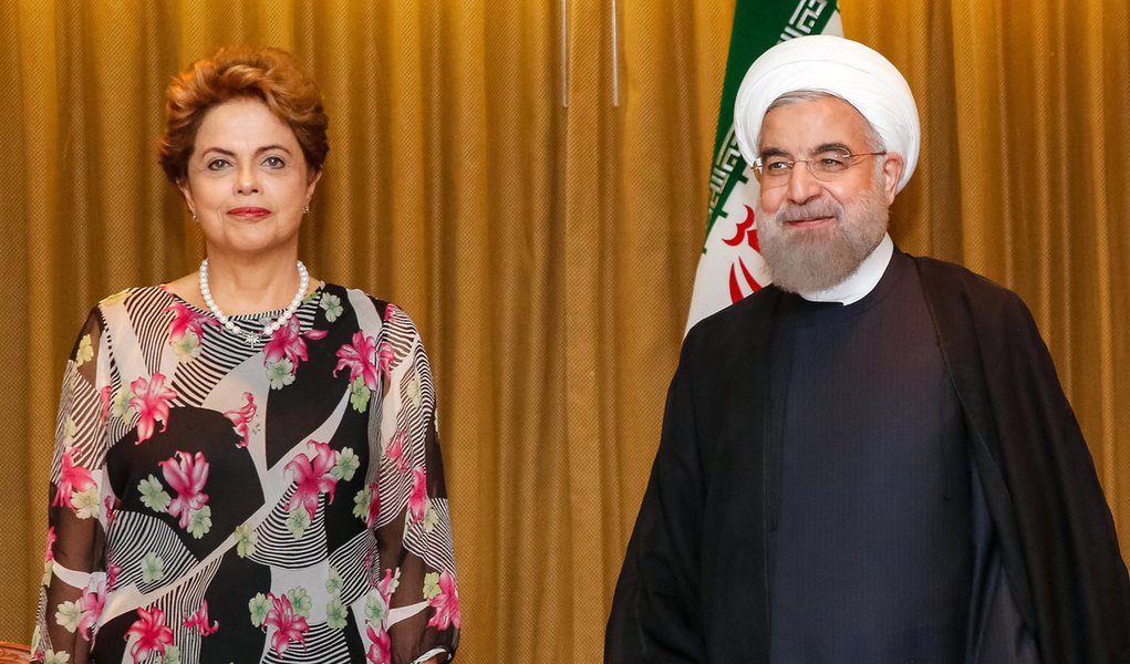 Nova Iorque - EUA, 25/09/2015. Presidenta Dilma Rousseff durante encontro bilateral com o Presidente do Irã, Hassan Rohani. Foto: Roberto Stuckert Filho/PR