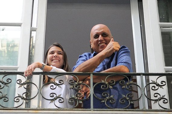 Rio de Janeiro - O governador licenciado para tratamento de linfoma Luiz Fernando Pezão durante visita dos governadores de São Paulo, Minas Gerais e Santa Catarina em sua residência no Leblon (Fernando Frazão/Agência Brasil)