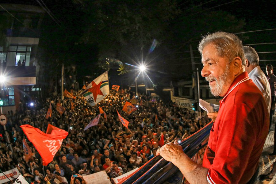 São Bernardo do Campo- SP- Brasil- 04/04/2016- Ex-presidente Lula, durante ato no Sindicato dos Metalúrgicos do ABC, em São Bernardo do Campo. Foto: Ricardo Stuckert/ Instituto Lula