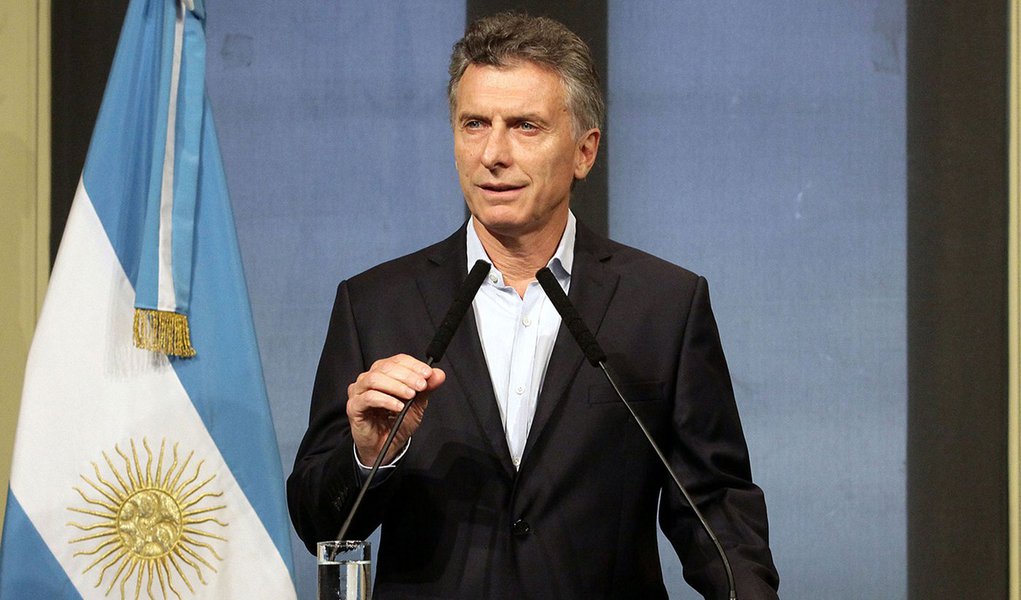 DYN900, BUENOS AIRES 12/01/2016, EL PRESIDENTE ARGENTINO, MAURICIO MACRI, DURANTE LA CONFERENCIA DE PRENSA OFRECIDA ESTA MA-ANA EN CASA DE GOBIERNO. FOTO: DYN/ALBERTO RAGGIO.