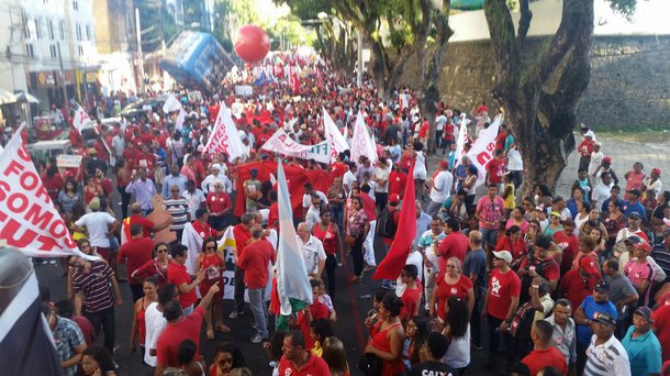 Manifestação contra impeachment Salvador
 