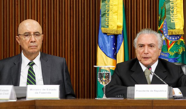 Brasília - DF, 24/05/2016. Presidente Interino Michel Temer durante apresentação das medidas econômicas. Foto: Beto Barata/PR