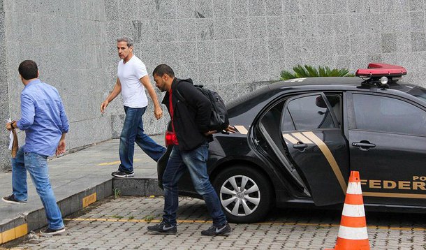 Luiz Estevão foi preso em sua casa, em Brasília