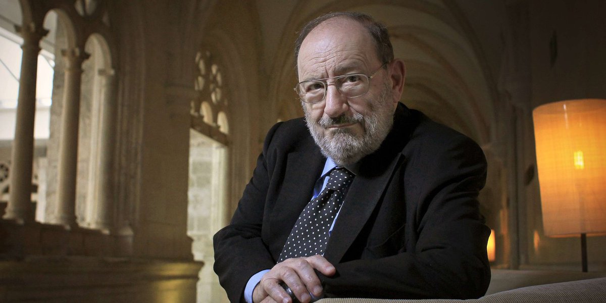 Umberto Eco, escritor y filósofo italiano. ' Cristobal Manuel Photo via Newscom/elpphotos024012/1305241709