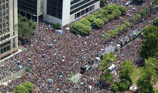 Rio de Janeiro – Desfile do maior e mais tradicional bloco do Carnaval do Rio, o Cordão do Bola Preta (Divulgação/ Hudson Pontes/Riotur)