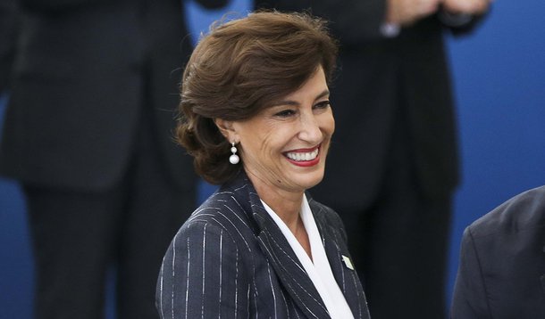 Brasília - A presidente do BNDES, Maria Silvia Bastos, toma posse em cerimônia no Palácio do Planalto. (Marcelo Camargo/Agência Brasil)