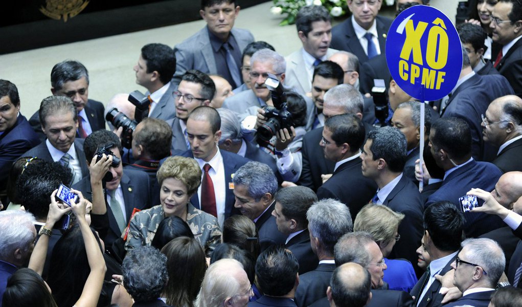 Brasília- DF- Brasil- 02/02/2016- Sessão solene do Congresso Nacional para abertura dos trabalhos legislativos do segundo ano da 55ª Legislatura. Foto: Lucio Bernardo Jr./ Câmara dos Deputados