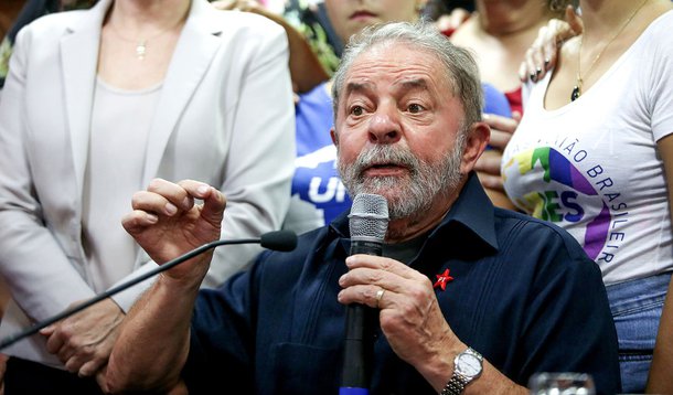 São Paulo 04/04/2016- Ex-Presidente Lula, durante entrevista a imprensa na sede do PT Nacional. Foto: Paulo Pinto/Fotos Públicas