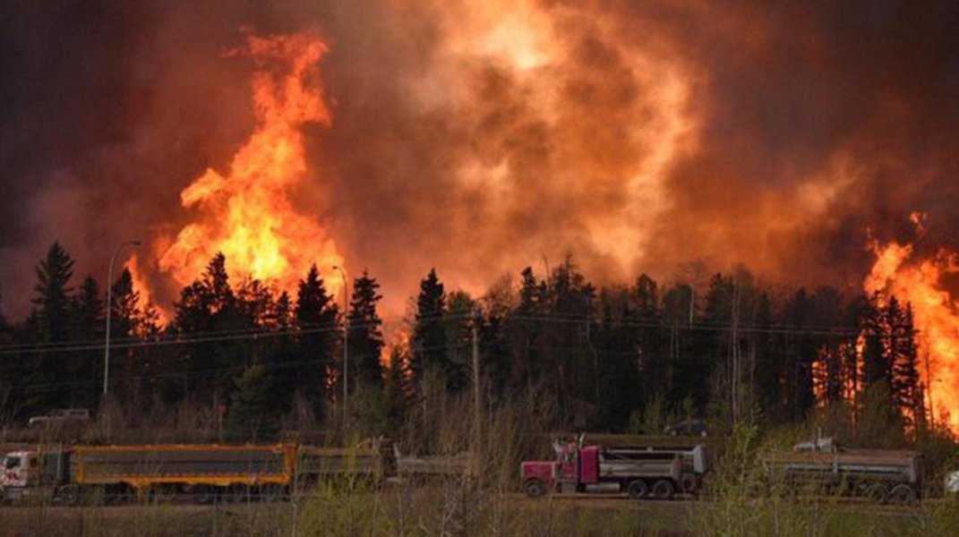 Incêndio Canadá