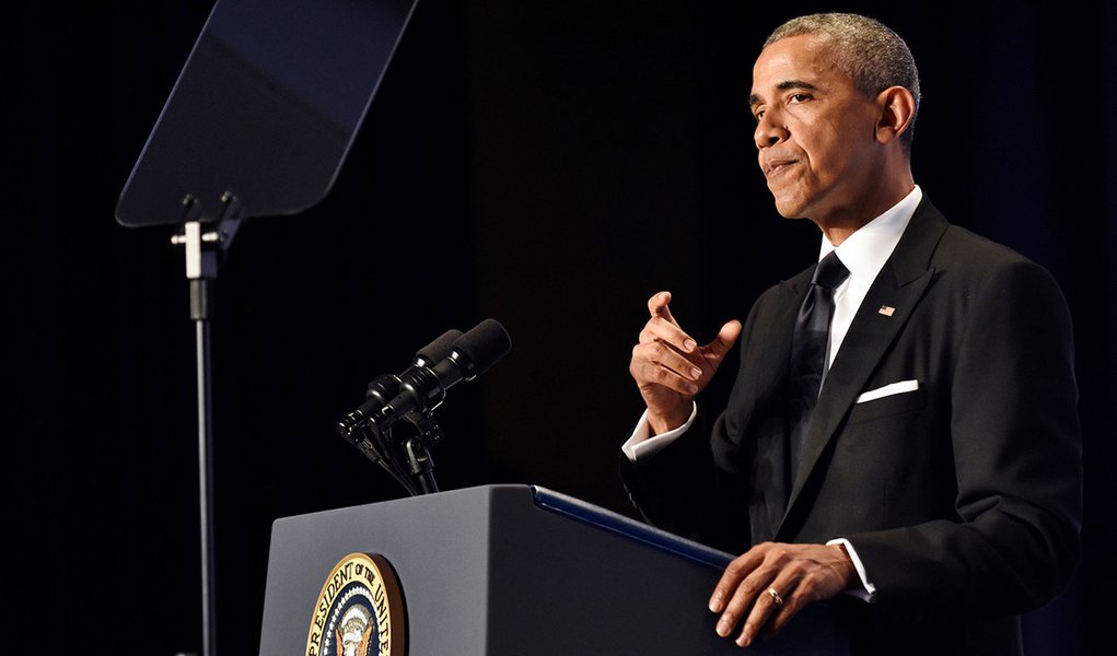 Presidente dos Estados Unidos, Barack Obama, durante evento em Washington. 04/05/2016 REUTERS/James Lawler Duggan