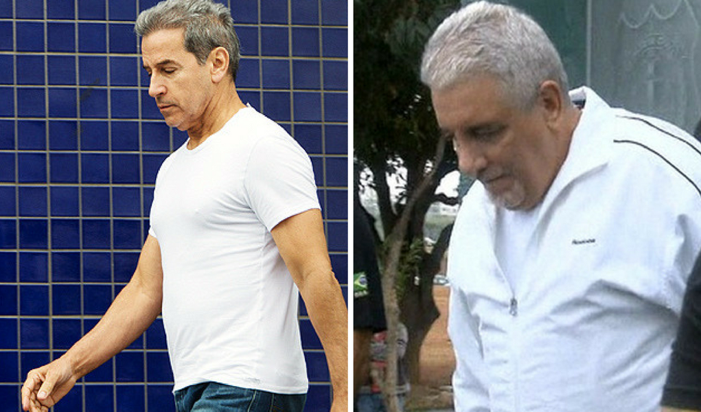 Luiz Estevão e Henrique Pizzolato