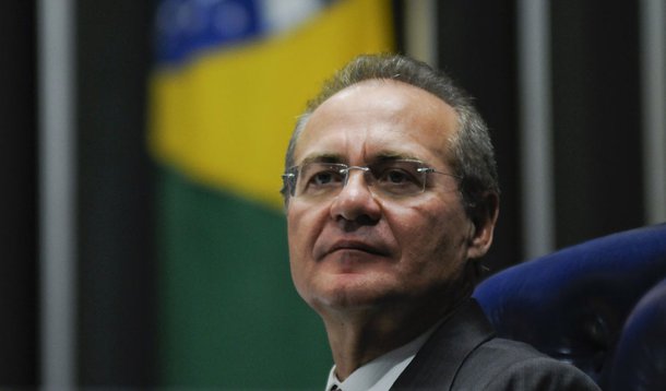 Presidente da sessão, Presidente do Senado, senador Renan Calheiros (PMDB-AL)