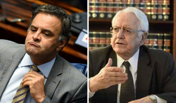 Aécio Neves e Carlos Velloso