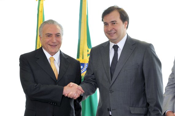 Presidente da Câmara, dep. Rodrigo Maia (DEM/RJ), se reúne com o presidente interino Michel Temer Data: 14/07/2016. Foto: J. Batista / Câmara dos Deputados