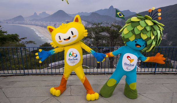 mascotes rio 2016 olimpiadas