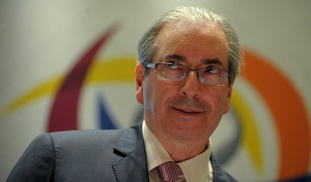 Rio de Janeiro - O presidente da Câmara dos Deputados, Eduardo Cunha, encerra o 5º Congresso Fluminense de Municípios, em Copacabana.