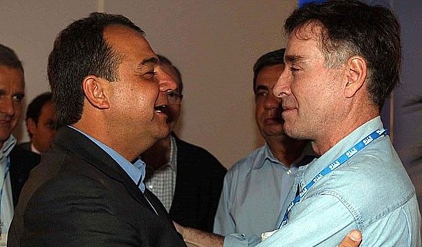 Sergio Cabral e Eike Batista 