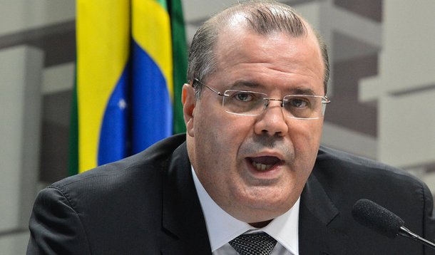 O Presidente do Banco Central, Alexadre Tombini fala na Comissão de Assuntos Sociais do Senado (Antonio Cruz/AGência Brasil)