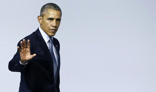 Presidente dos Estados Unidos, Barack Obama, durante evento em Paris. 30/11/2015 REUTERS/Ian Langsdon/Pool