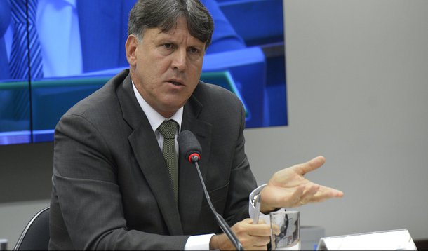 A CPI da Petrobras ouve, o diretor de Gás e Energia da estatal, Hugo Repsold Júnior (Wilson Dias/Agência Brasil)