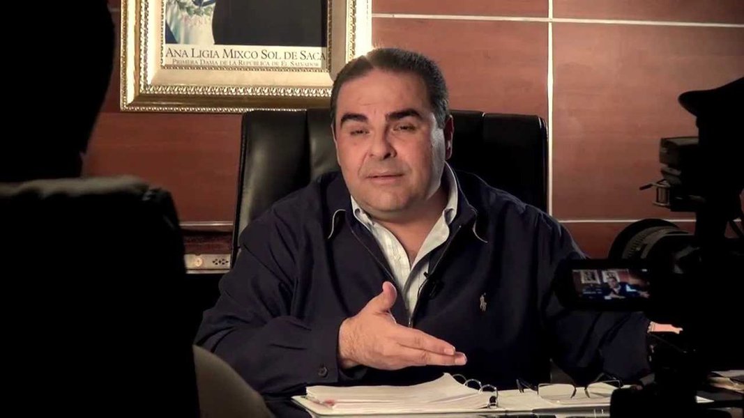 Ex-presidente de El Salvador Elias Antonio saca