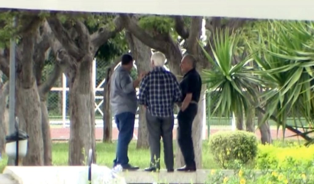 Temer, Gilmar e Moreira no Jaburu