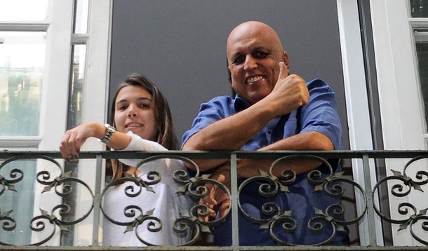 Rio de Janeiro - O governador licenciado para tratamento de linfoma Luiz Fernando Pez�o durante visita dos governadores de S�o Paulo, Minas Gerais e Santa Catarina em sua resid�ncia no Leblon (Fernando Fraz�o/Ag�ncia Brasil)