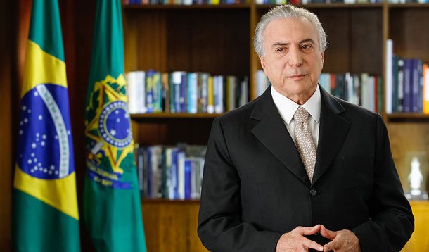 Brasília - DF, 31/08/2016. Presidente Michel Temer durante pronunciamento à nação. Foto: Beto Barata/PR