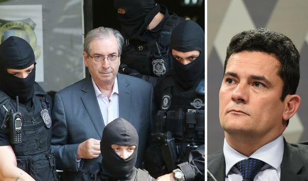 Eduardo Cunha e Sergio Moro