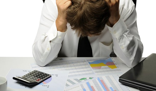 The businessman - bankrupt