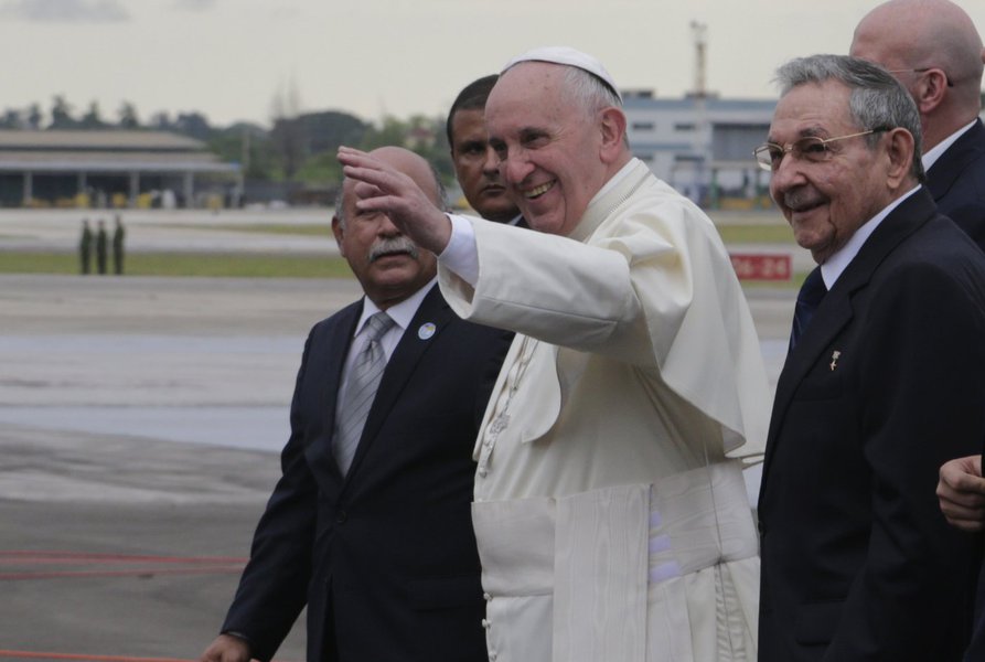 19/09/2015- Havana, Cuba- Llegada del Papa Francisco a La Habana. Foto: Ismael Francisco/ Cubadebate