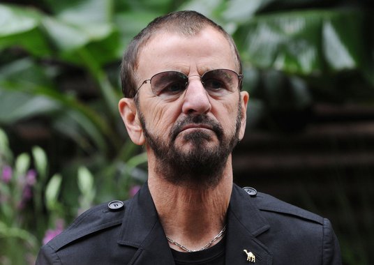 LONDON, UNITED KINGDOM - MAY 21: Ringo Starr attends the press and VIP oreview day for The Chelsea Flower Show at Royal Hospital Chelsea on May 21, 2012 in London, England. (Photo by Stuart Wilson/Getty Images)