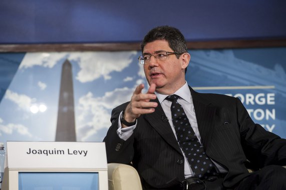 Joaquin Levy, Finance Minister, Brazil, speaks during the seminar The Why, Where and How of Infrastructure Investment during the 2015 IMF/World Bank Spring Meetings on Friday, April 17 in Washington, D.C. IMF Photo/Ryan Rayburn