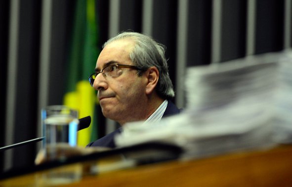 Brasília - Presidente da Câmara, Eduardo Cunha, durante sessão Plenaria. Foto: Valter Campanato/Agência Brasil