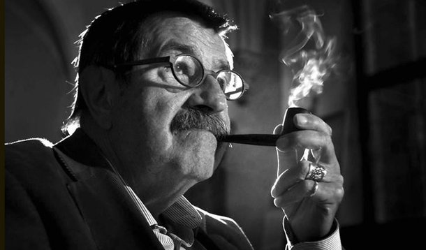 Escritor alemÃ£o Guenter Grass durante encontro na PolÃ´nia.  13/04/2015  REUTERS/Dominik Sadowski/Agencja Gazeta

