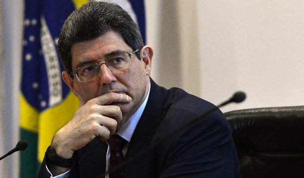 Brasília - O ministro da Fazenda, Joaquim Levy e o presidente da Câmara, Eduardo Cunha, participam da abertura do 2º Seminário Internacional Governança e Desenvolvimento (Valter Campanato/Agência Brasil)