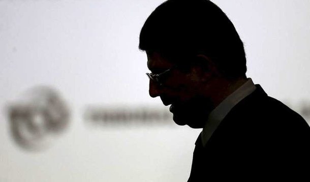 Ministro da Fazenda, Joaquim Levy, durante seminário em Brasília 3/11/ 2015. REUTERS/Ueslei Marcelino