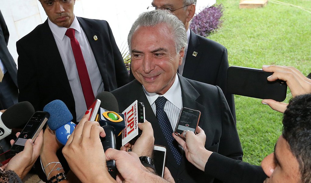 Brasília- DF 06-01-2016 Foto Lula Marques/Agência PT Vice-presidente, Michel Temer. na vice presidência.