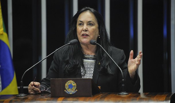 Plenário do Senado Federal durante sessão deliberativa ordinária. Em discurso, senadora Rose de Freitas (PMDB-ES). Foto: Jefferson Rudy/Agência Senado
