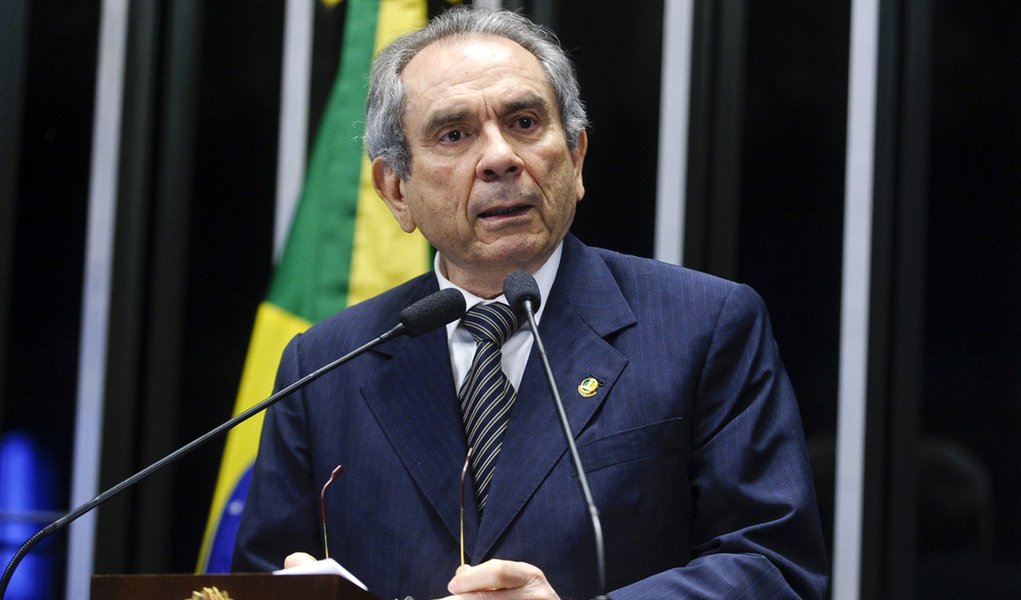 Plenário do Senado durante sessão deliberativa ordinária. Em discurso, senador Raimundo Lira (PMDB-PB). Foto: Moreira Mariz/Agência Senado