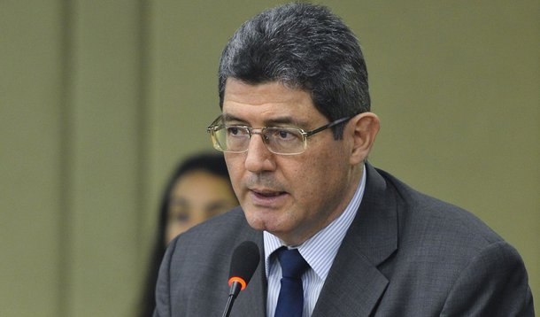 O ministro da Fazenda, Joaquim Levy, participa do Seminário OCDE, Organização para a Cooperação e Desenvolvimento Econômico (Antonio Cruz/Agência Brasil)