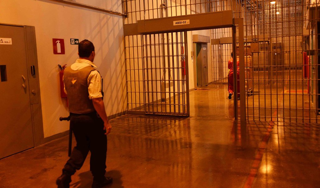 A Penitenciária PPP, de Ribeirão das Neves, completa um ano de funcionamento. Crédito: Carlos Alberto/Imprensa MG Data: 22-01-2014 Local: Ribeirão das Neves MG
