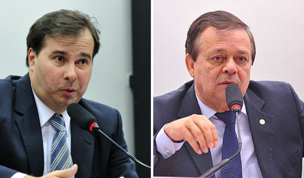 Rodrigo Maia e Jovair Arantes