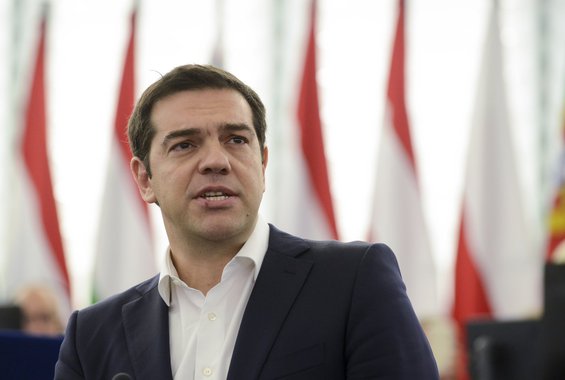 Official Visit of Prime Minister of Greece in Plenary Session Strasbourg