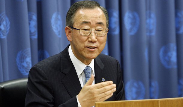 Press Conference: UN Secretary-General Ban Ki-moon, accompanied by John Holmes, Under-Secretary-General for Humanitarian Affairs and Emergency Relief Coordinator, to brief on the situation in Myanmar.