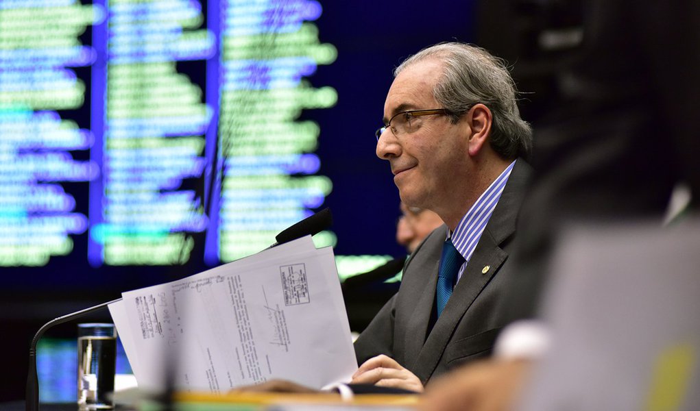 Brasília- DF- Brasil- 10/09/2015- Sessão extraordinária para discussão e votação de diversos projetos. Na foto, presidente da Câmara dos Deputados, deputado Eduardo Cunha (PMDB-RJ). Foto: Zeca Ribeiro/ Câmara dos Deputados